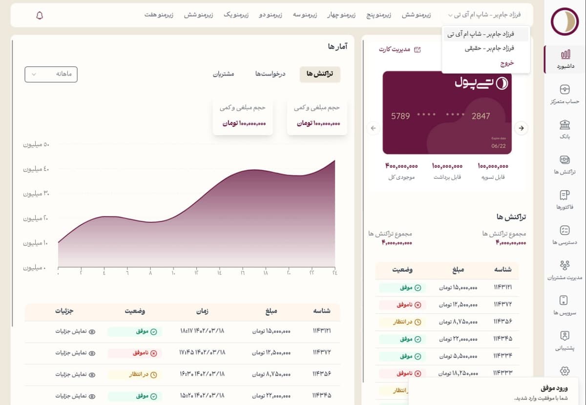 درگاه پرداخت